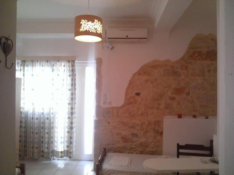 شقة Studio 10 Minutes From The Center Of Heraklion. المظهر الخارجي الصورة